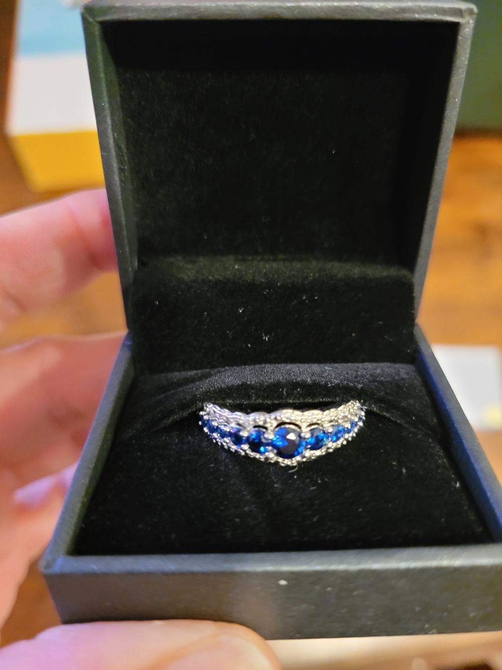 Everly Saphire Ring Womens Size 8